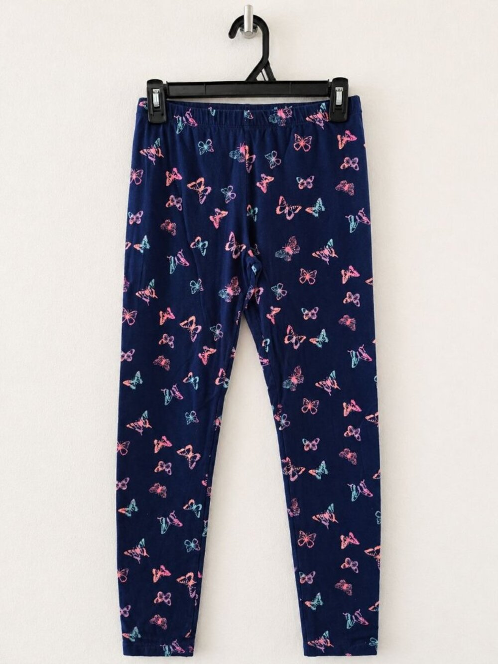 Girls Butterfly Print Leggings Size XL 14-16